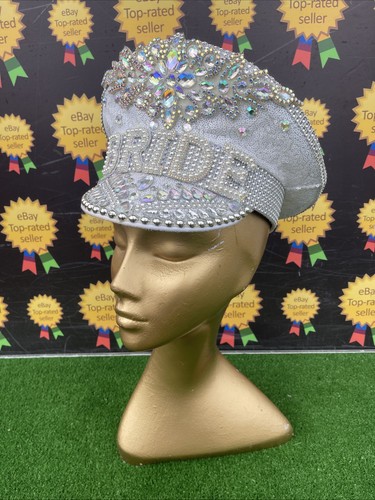 Bride hat sparkly - bride,