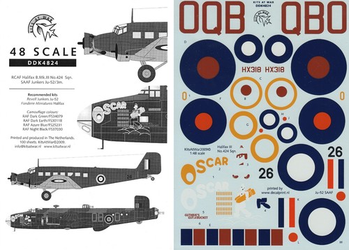Kits war decals 48 - kits,
