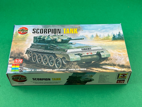 Airfix scorpion tank - 1:72, #