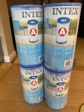 4 X INTEX A Filter cartridges