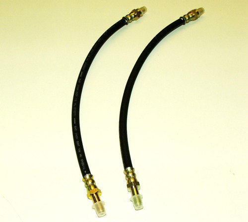Pair front brake hoses for - of,