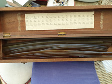 BOXED ANTIQUE PERSPEX