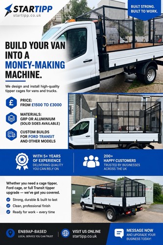 Ford transit tipper - tipper, high