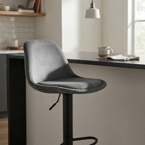 Elegant dark grey swivel - elegant,