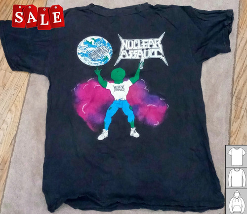 Nuclear assault band - nuclear, vintage