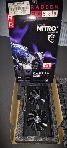 Radeon sapphire nitro - radeon, 580