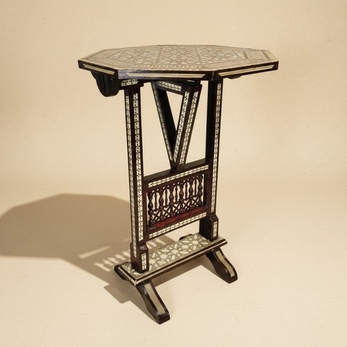 Moroccan octagonal inlay side - moroccan,