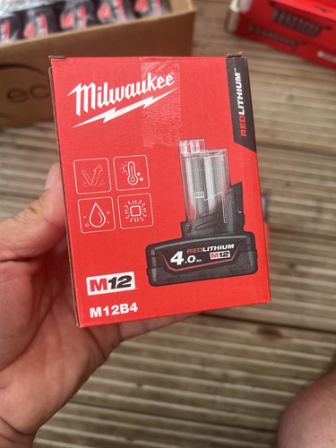 Milwaukee m12b4 12v 0ah - milwaukee,