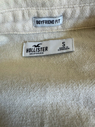 Hollister boyfriend fit - fit, beige