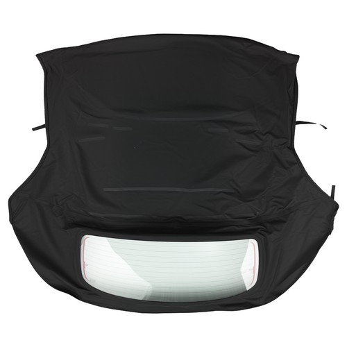 Black pvc convertible roof for - black,