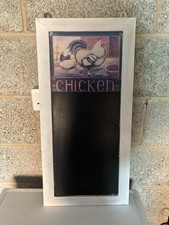 Vintage Pine Framed Farmyard