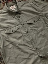 Filson Field Shirt L Green