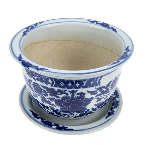 Chinese ceramic planter - chinese,