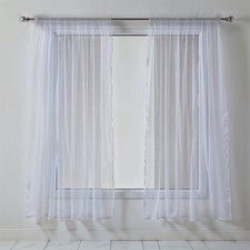 Voile Curtains Pair (2 Panels)