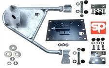 Galvanised swing away spare - galvanised,