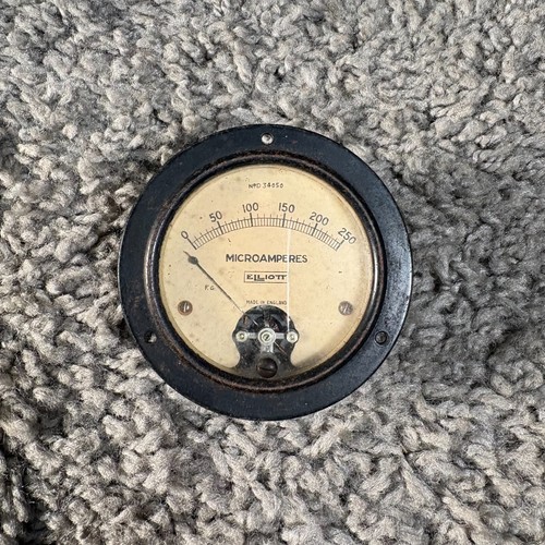 Elliott vintage microamperes - elliott,