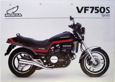 Honda vf750s sports - honda,