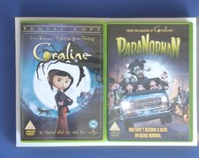Coraline: Paranorman: Two Classic Family Halloween Movie 2 DVD Set 