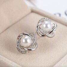 Twisted Pearl Cubic Zirconia