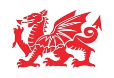 Welsh Dragon Vinyl Sticker Die Cut Decal