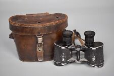 WWII WW2 Original German 6x30 Dienstglas Binoculars + Case RUKA Rathenow DYM