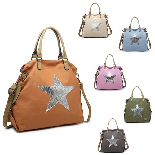 Large shoulder handbag shopper - large,