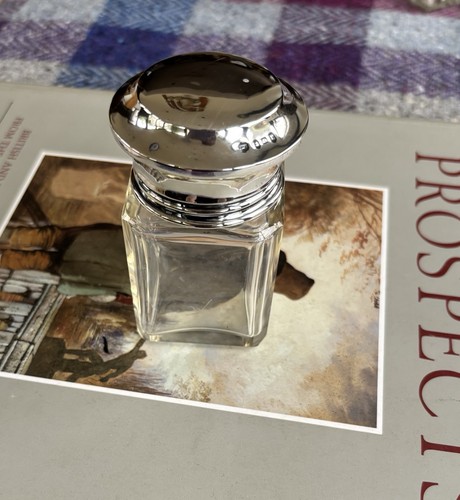 Antique glass scent bottle - antique,