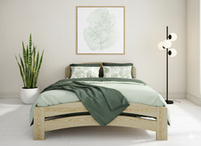 King Bed Frame 5ft – Solid