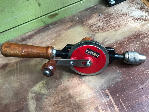 Vintage rolson hand drill - vintage,