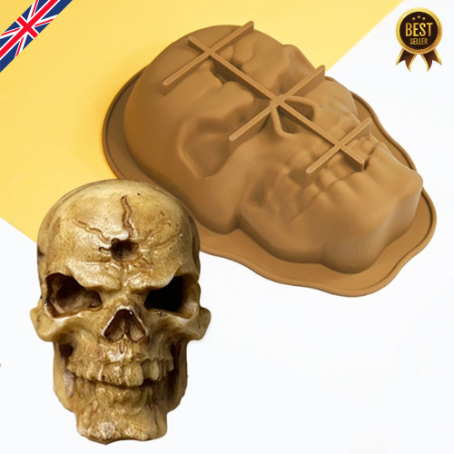 Halloween skull chocolate - halloween,