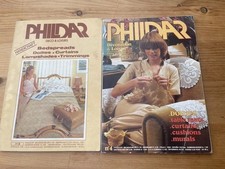 Phildar Pattern Books X 2 Crochet Homeware
