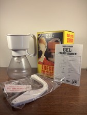 Vintage Boxed Hamilton Dale White BEL Cream Maker & Instruction Leaflet