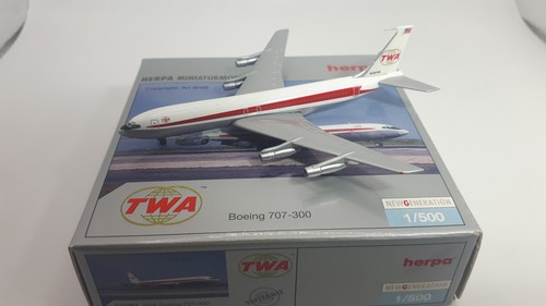 Herpa wings 500 twa boeing - wings,