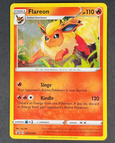 Pokemon flareon swsh041 sword - pokemon,