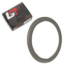 Cover Steering Wheel Cover Ø 38x8, 2cm/15x3 Inch Grey for Alfa Romeo