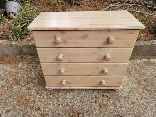 Pine chest drawers 4 - chest,