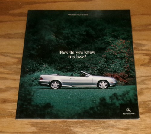 Original 2001 mercedes benz - original,