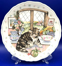 The Country Kitten Collection by Royal Albert - Plate No 3 Curiosity
