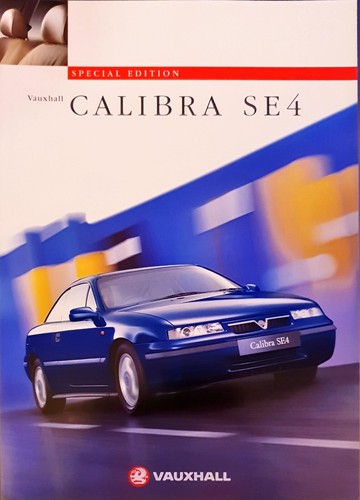 Vauxhall calibra se4 - vauxhall,