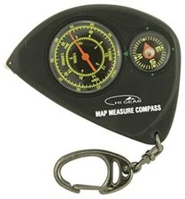 Hi-Gear Keyring Map Measurer &