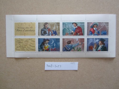 French postage stamps - stamps, carnet