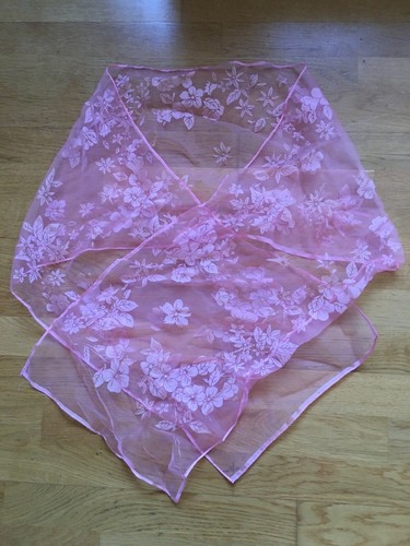 Lovely vintage pink - pink, floral