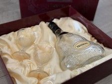 Hennessy XO Cognac 750 ml Empty Bottle W/ Presentation Box & (2) Sniffer Set