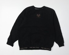 Pink Soda Women's Black Raglan