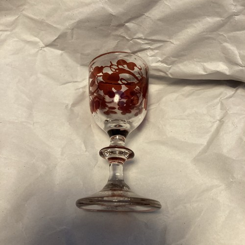 19th bohemian hand blown - a,