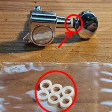 New White Plastic Washers For