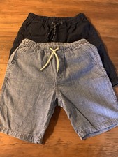 Boys Next Chino/Linen Shorts. Size 9 Years. Two Pairs!
