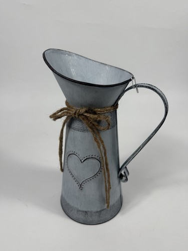 Rustic grey metal decorative - rustic,