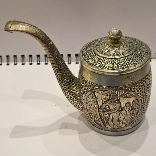 Vintage tobacco container - vintage,