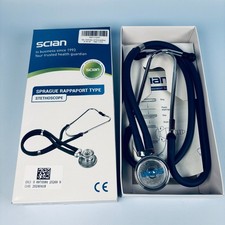 SCIAN STETHOSCOPE HS-30C BLUE SPRAGUE RAPPAPORT TYPE MEDICAL
